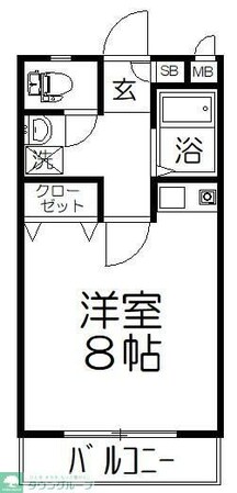 ハイツ日興の物件間取画像